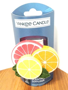 Yankee Candle Summer Citrus Scent Plug In Light-up Fragrance Diffuser Base ONLY - Picture 1 of 9
