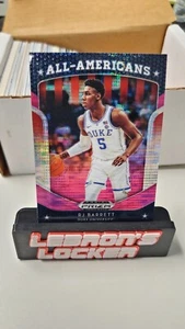 2019-20 Panini Prizm Draft Picks - All-Americans Pink Pulsar (RC) #62 RJ Barrett - Picture 1 of 2