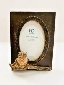 HD Designs Eule auf Ast 4x6 Bilderrahmen - Bild 1 von 4