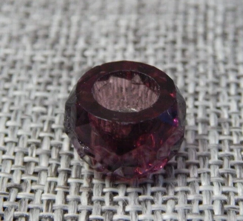 Antique Vtg  Purple Glass Button  Victorian~Aprx: 1/2"~#208-B Cover