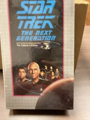 Star Trek: The Next Generation VHS #13043 Starship Mine / Lessons - Image 1 of 2