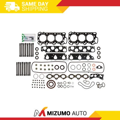 Full Gasket Set Head Bolts Fit 97-02 Honda Accord Acura CL VTEC 3.0L J30A1 - Image 1 of 4