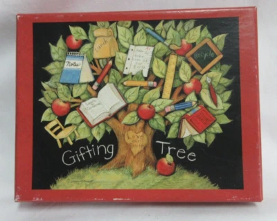 Lang Note Cards Prim Gifting Tree Blank Set of 12 with Envelopes Susan Winget - Image 1 of 4