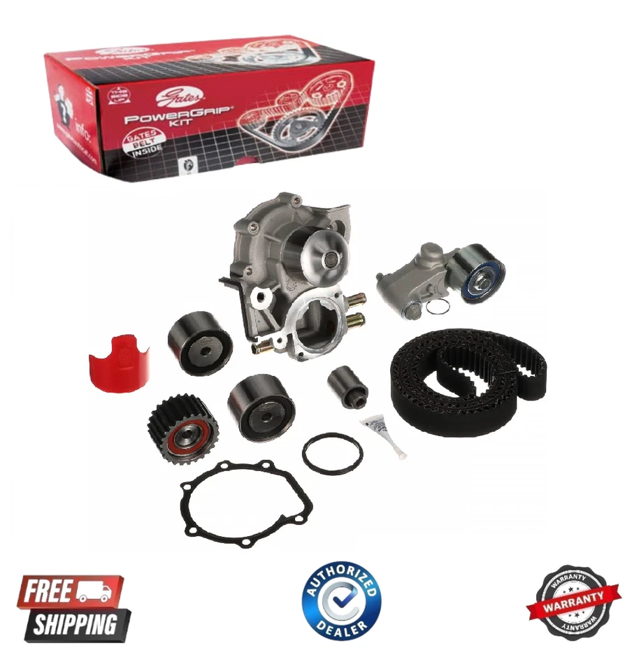 Kit de correa de distribución Gates TCKWP328 con bomba de agua para Subaru Impreza WRX STI y Legacy Foto 1 de 1