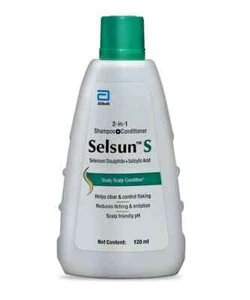 Selsun-S 2-in-1 Anti-Dandruff Shampoo + Conditioner 120ml (1 Pack) - Picture 1 of 4