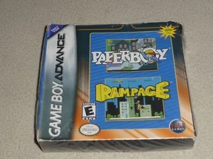 BRAND NEW SEALED NINTENDO GAMEBOY ADVANCE PAPERBOY RAMPAGE GAME NFS NIB 2 IN 1 - Picture 1 of 6