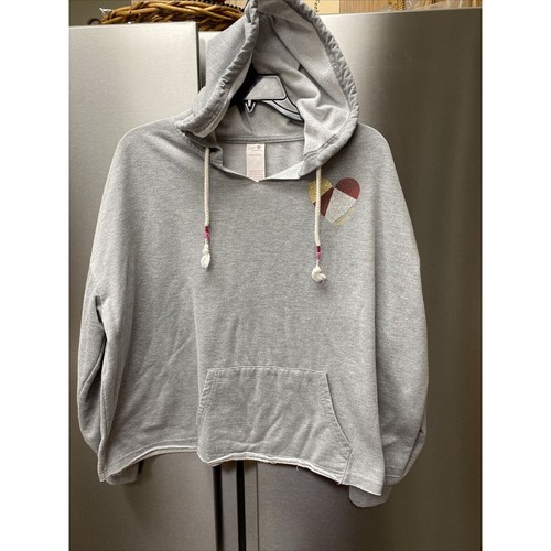 UNDERCOVER Felpa con cappuccio Secret Treasure donna media tinta unita grigia manica lunga