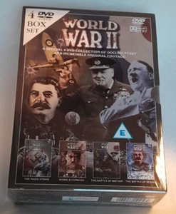 Brand New & Sealed - World War II DVD Box Set (4 DVD) | World War 2 - Picture 1 of 3