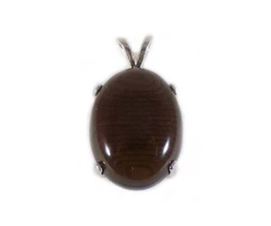 Colgante Cuarzo Ahumado Escocia Cairngorm Gema Antigua Roma Intaglio Cabujón - Imagen 1 de 10