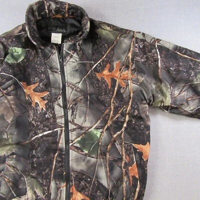 WFS Element Gear Jacket Mens L "Soft Shell" Hunting "Burly Camo" - Image 1 of 4