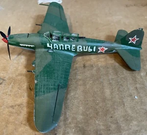 Built Airfix IL-2 M.3 Stormovik 293 Airplane Model Kit 1/72 Built11 6.5”L x 8”W - Picture 1 of 10