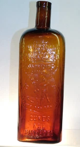 ANTIQUE APRICOT HONEY W.WM RADAMS MICROBE KILLER VERY RARE SYDNEY AUSTRALIA 1900 - Picture 1 of 12