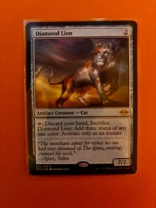 MTG Diamond Lion Modern Horizons 2 470 Regular Rare - Picture 1 of 2