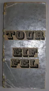DADA. Plaquette 50 ans de la Tour Eiffel. Biographie de la Tour Eiffel. 1939 - Picture 1 of 12