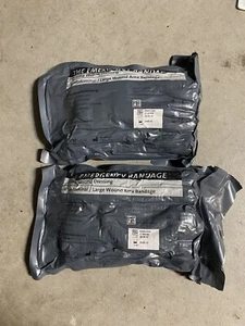 The Emergency Bandage Trauma Wound 8' Abdominal Dressing Set Of 2 - Picture 1 of 1