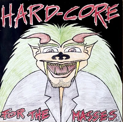 V/A - HARDCORE FOR THE MASSES LP SWEDISH PUNK TOTALITAR G-ANX ASOCIAL RARE 1988 - Image 1 of 4