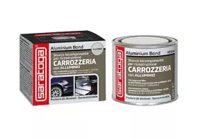 Aluminium Bond - STUCCO BICOMPONENTE per ALLUMINIO e LEGHE 125ml + catalizzatore - Foto 1 di 1