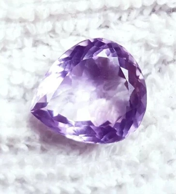 100% Natural Rose DE France Amethyst 7.55 Ct Certified Loose Gemstone ~Free Gift - Image 1 of 4
