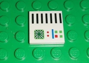 *BRAND NEW* Lego Space Monitor 10497 Compute Screen 2x2 Stud Tile x  1 pc - Picture 1 of 2