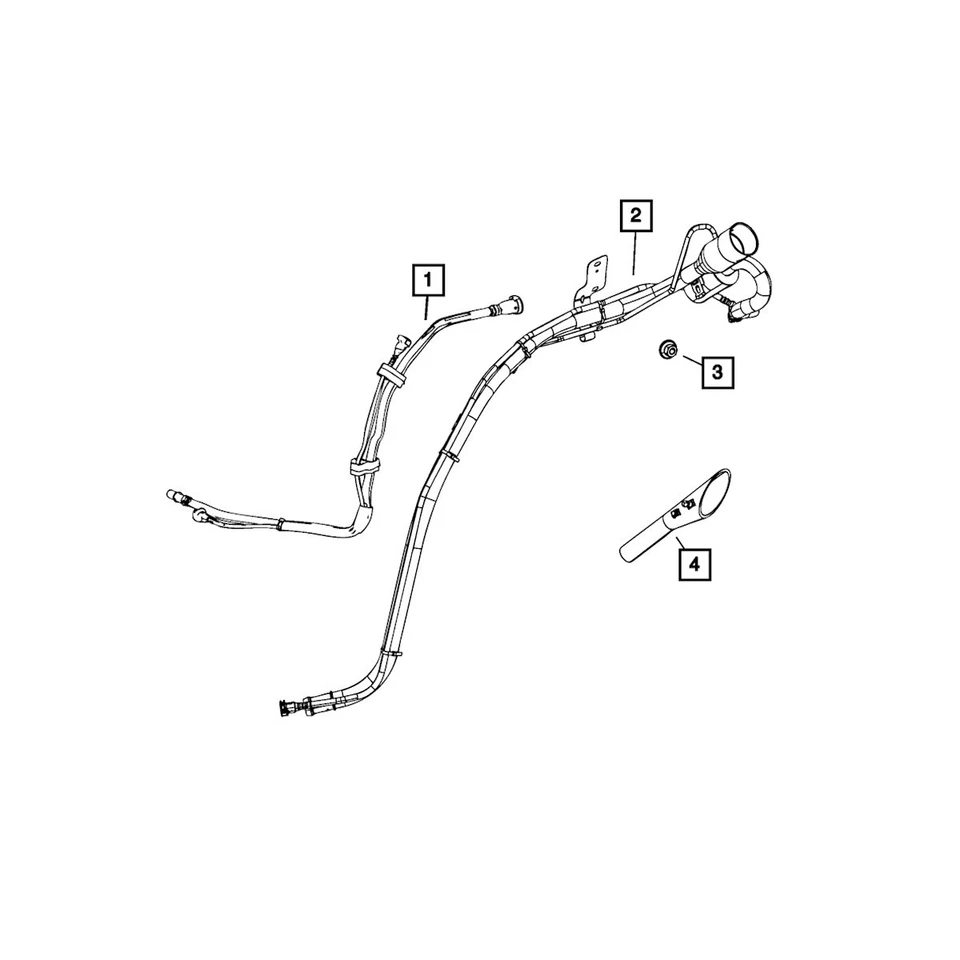 68402169AB Mopar porca de purificador de ar para Dodge Durango 2021 - Imagem 1 de 1