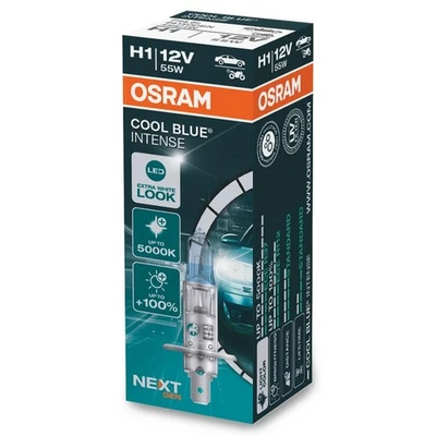 OSRAM COOL BLUE INTENSE next Generation H1 Lámpara faro de carretera 12V 55W Luz - Imagen 1 de 4