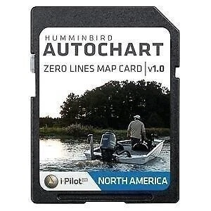 Humminbird 600033-1 AutoChart Zero Line North America Map SD Card - Image 1 of 2