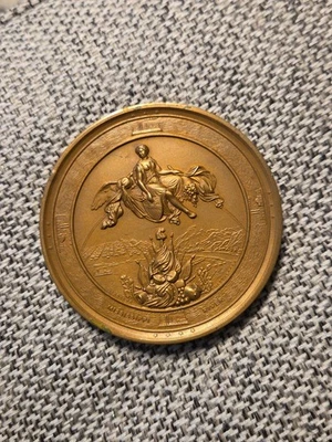 Mayor General Ulysses S. Grant Guerra Civil Medalla de Bronce Nº 425 EE. UU. Como Nueva Restrike 3" Foto 1 de 3