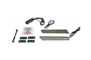 CUSTOM DYNAMICS® SADDLEBAG LED LATCH LIGHTZ™ '14-UP H-D™ Smoke Lens - Picture 1 of 4