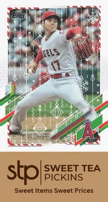 2021 Topps Holiday #HW80 Shohei Ohtani - Image 1 of 2