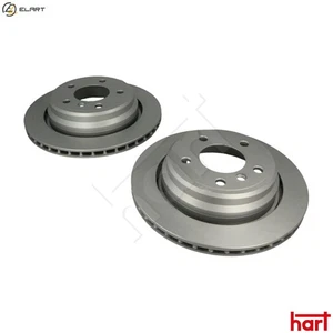 2x BRAKE DISC 241 170 FOR ALPINA BMW N62 B48 A 4.8L M62 B46 4.6L 8cyl B10 2.0L - Picture 1 of 9