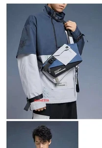 Borsa a tracolla uomo Anime Honkai Impact Cosplay acrilico 15*32 cm regalo - Foto 1 di 9