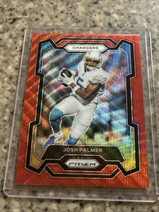 Josh Palmer 2023 Prizm #154 Red Wave Prizm 144/149 Chargers/Bills - NFL - Bild 1 von 4