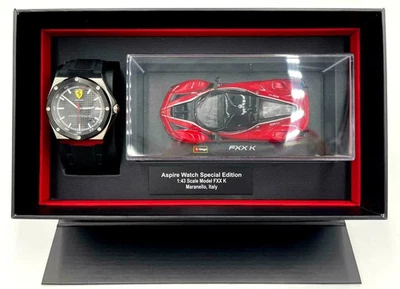 Reloj Ferrari Aspire Hombre con Correa Silicona Negra y Modelo Escala FXX K Foto 1 de 3