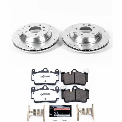 Power Stop Brake Kit For Volkswagen Touareg 2004-2010 Rear Z26 Street Warrior - Image 1 of 4