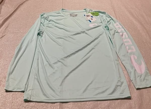 Costa Del Mar Techcrew Langarmshirt, mint, 100% Polyester, Large, brandneu - Bild 1 von 6