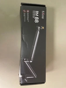 FIFINE Mikrofonarm, Low Profile Adjustable Stick Mikrofonarm Ständer wi - Bild 1 von 2