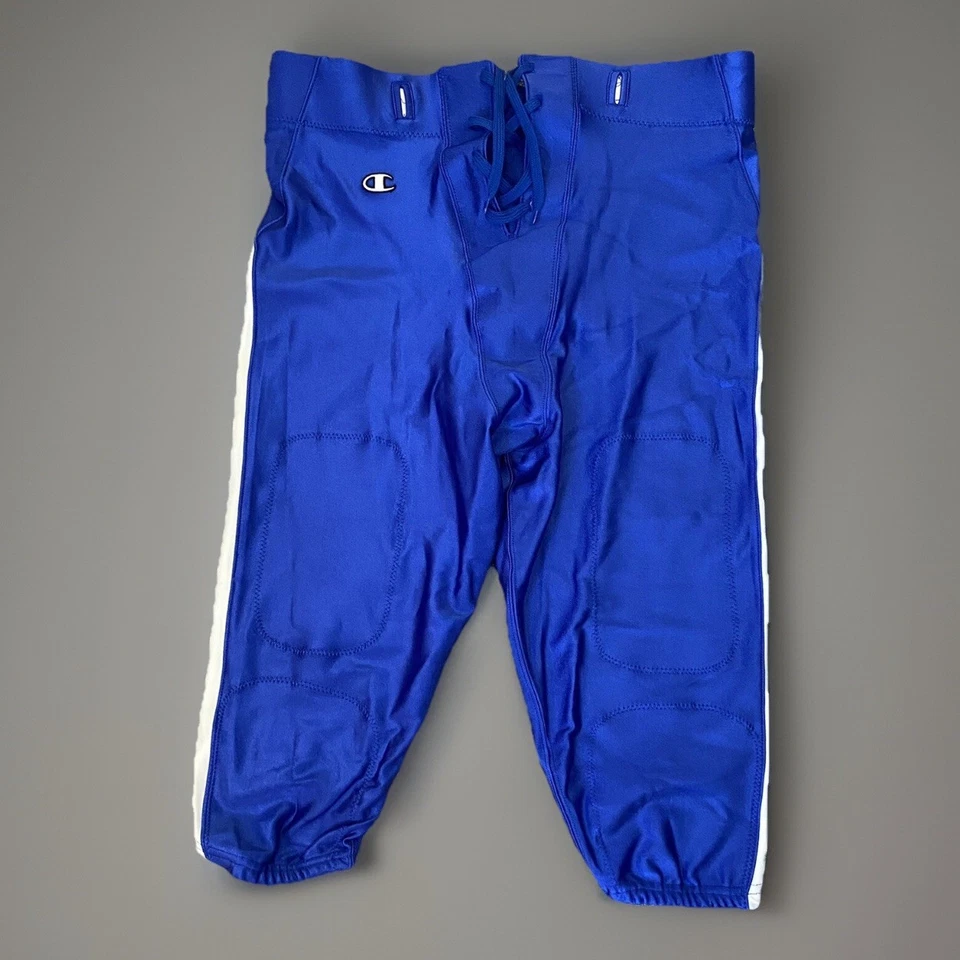 Champion Men's Challenger Blue White Stretch Football Pants Size XXXL - 3XL NWOT - Изображение 1 из 4