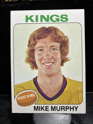 Mike Murphy #52 1975-76 Topps Los Angeles Kings - Image 1 of 2