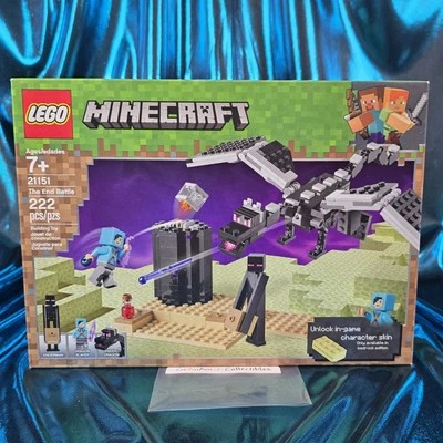 LEGO Minecraft: The End Battle (21151) Ender Dragon Slayer Enderman Foto 1 de 4