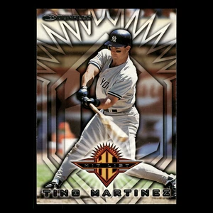Tarjeta de béisbol Tino Martínez #358 1998 Donruss lista de éxitos New York Yankees MLB - Imagen 1 de 3