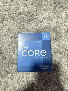 Intel Core i7-12700K Processor (5 GHz, 12 Cores, FCLGA1700) Box - BX8071512700K - Afbeelding 1 van 5