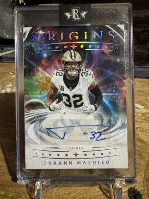 2025 Panini Origins Tyrann Mathieu с автографом /25 New Orleans Saints - Изображение 1 из 2