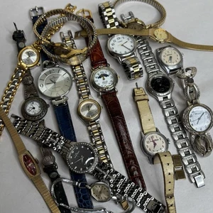 Untested Vintage Ladies Quartz Watch Lot - Timex Citizen Anne Klein Brighton - Picture 1 of 9