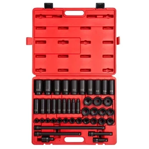 SUNEX TOOLS 1/2 in. Drive SAE Master Impact Socket Set (43-Piece) - Picture 1 of 5