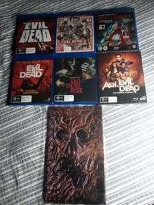 THE EVIL DEAD. Complete Collection.Bluray.+ Book.12 Discs.Brand New,Sealed.Reg B - Picture 1 of 24