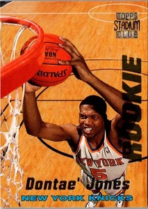1996 Stadium Club Rookies I Dontae' Jones #R18 New York Knicks Basketball Card - Picture 1 of 2
