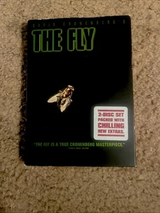 The Fly (DVD, 1986) (2 Disc W/Slip Jeff Goldblum Geena Davis John Getz VG! - Picture 1 of 2
