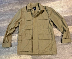 Abercrombie & Fitch Jacket Womens Small Khaki Green Safari Y2K  Military - Bild 1 von 8