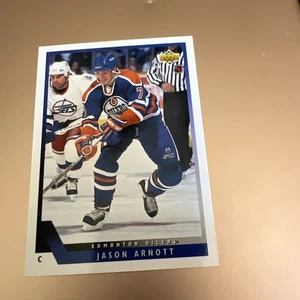 1993-94 Upper Deck #423 Jason Arnott Edmonton Oilers Rookie - Bild 1 von 3
