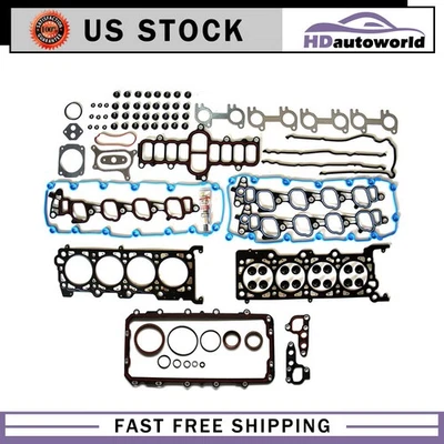 Juego completo de juntas para Ford E-150 Econoline y 2000-2002 2003 para Ford E-150 5,4 L Foto 1 de 4